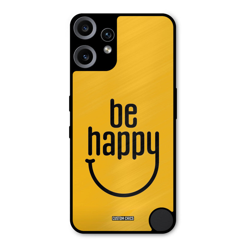Be Happy Nothing CMF Phone 2 Pro Mobile Back Cover - Typography PrintShield Case