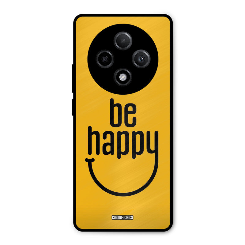 Be Happy Oppo F27 Pro Plus 5G Mobile Back Cover - Typography PrintShield Case