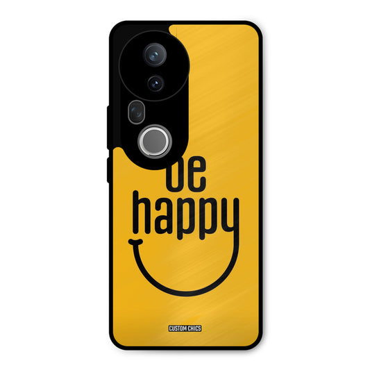 Be Happy Vivo T4 Ultra Mobile Back Cover - Typography PrintShield Case