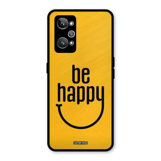 Be Happy Realme GT Neo 2 Mobile Back Cover - Typography PrintShield Case
