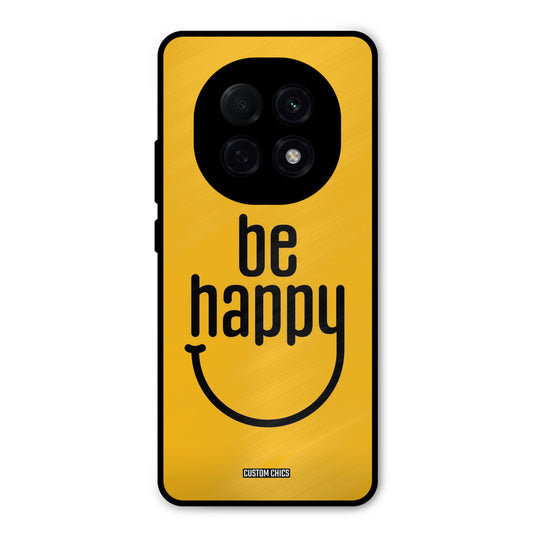 Be Happy Oppo F29 Pro Mobile Back Cover - Typography PrintShield Case