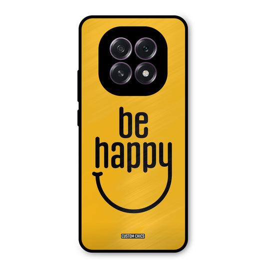 Be Happy Oppo F29 Mobile Back Cover - Typography PrintShield Case