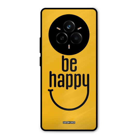 Be Happy Realme 14 Pro Mobile Back Cover - Typography PrintShield Case