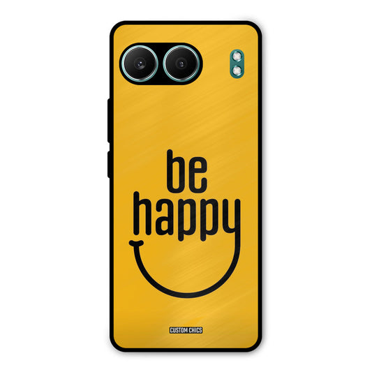 Be Happy OnePlus Nord 4 Mobile Back Cover - Typography PrintShield Case
