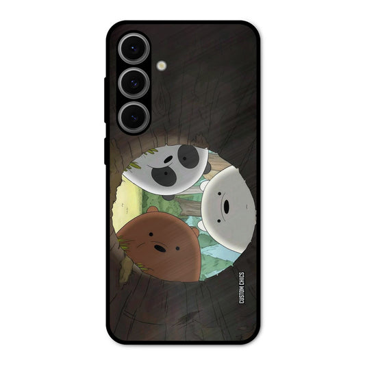 Bear Friends Samsung Galaxy S24 Mobile Back Cover - Cute PrintShield Case