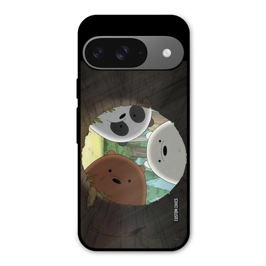 Bear Friends Google Pixel 9 Mobile Back Cover - Cute PrintShield Case