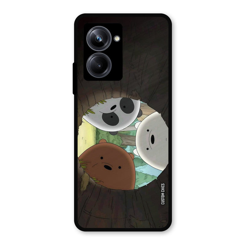 Bear Friends Realme 10 Pro Mobile Back Cover - Cute PrintShield Case