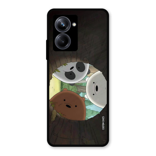 Bear Friends Realme 10 Pro Mobile Back Cover - Cute PrintShield Case