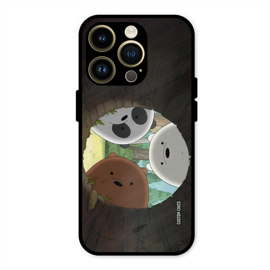 Bear Friends iPhone 14 Pro Mobile Back Cover - Cute PrintShield Case