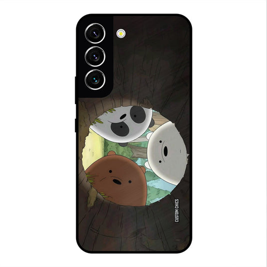 Bear Friends Samsung Galaxy S22 Mobile Back Cover - Cute PrintShield Case