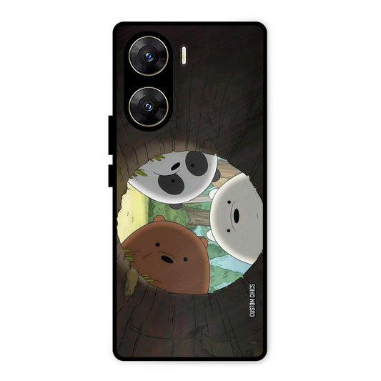 Bear Friends Vivo V29e Mobile Back Cover - Cute PrintShield Case