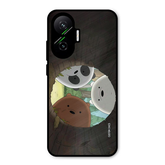 Bear Friends Poco F7 5G Mobile Back Cover - Cute PrintShield Case