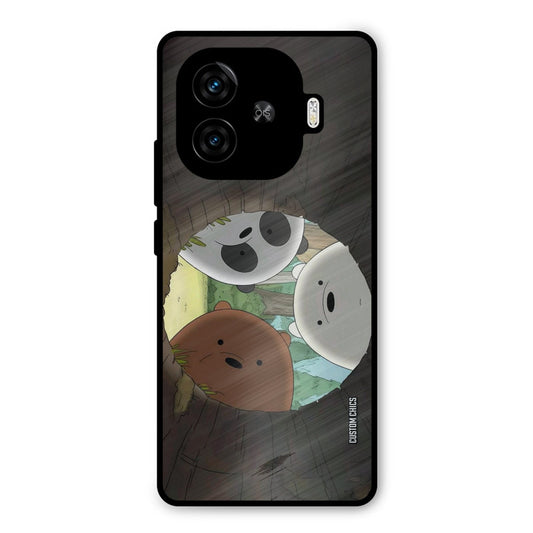 Bear Friends iQoo Z9 Turbo Mobile Back Cover - Cute PrintShield Case