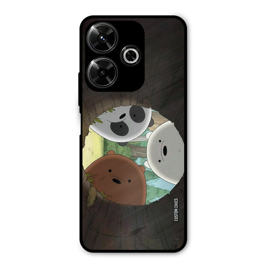 Bear Friends Poco M6 Plus 5G Mobile Back Cover - Cute PrintShield Case