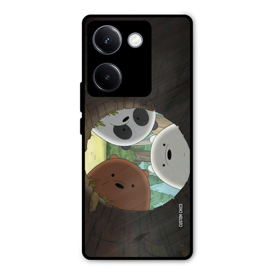 Bear Friends Vivo Y300 Plus Mobile Back Cover - Cute PrintShield Case