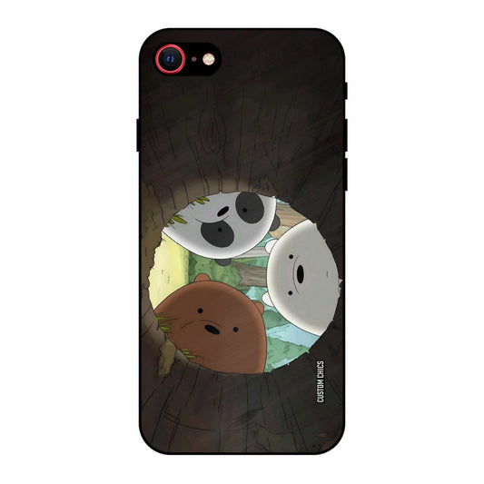 Bear Friends iPhone 8 Mobile Back Cover - Cute PrintShield Case