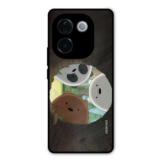 Bear Friends iQOO Z9s Pro Mobile Back Cover - Cute PrintShield Case