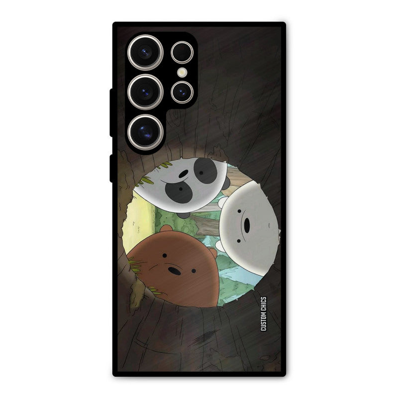 Bear Friends Samsung Galaxy S24 Ultra Mobile Back Cover - Cute PrintShield Case