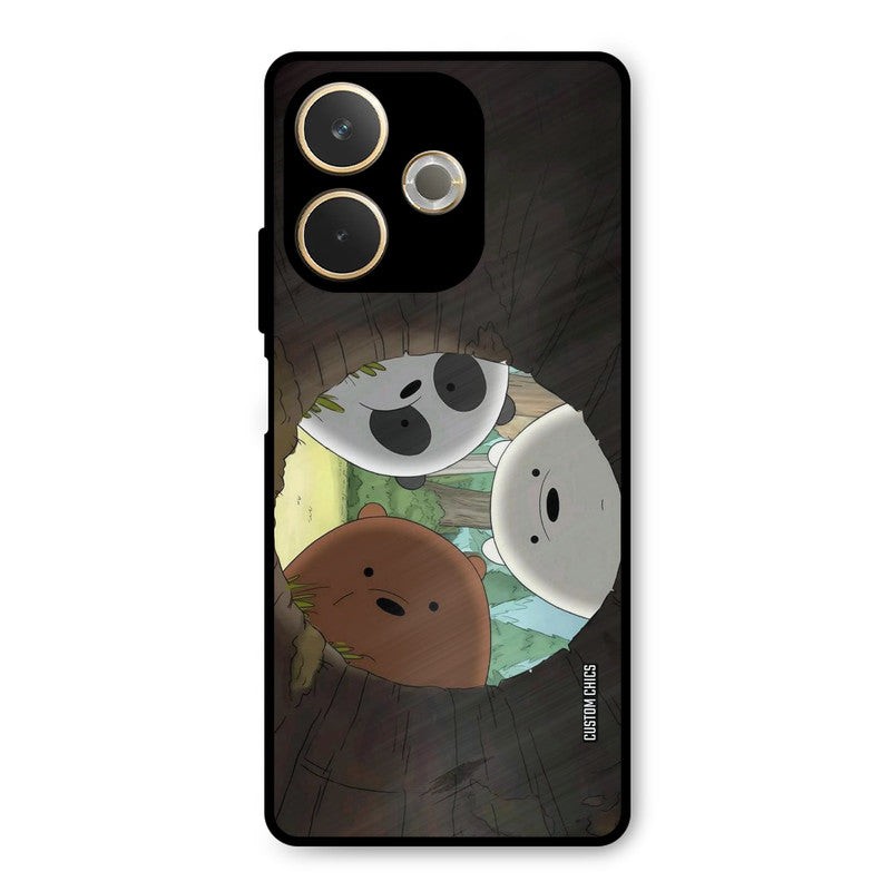 Bear Friends Oppo A5 Pro Mobile Back Cover - Cute PrintShield Case