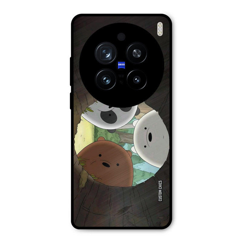 Bear Friends Vivo X200 Pro Mobile Back Cover - Cute PrintShield Case