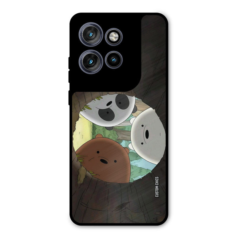 Bear Friends Motorola Edge 50 Neo Mobile Back Cover - Cute PrintShield Case