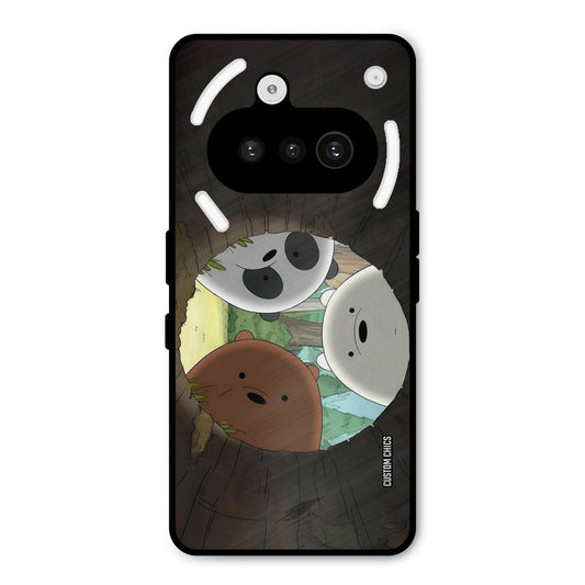 Bear Friends Nothing Phone 3A Mobile Back Cover - Cute PrintShield Case