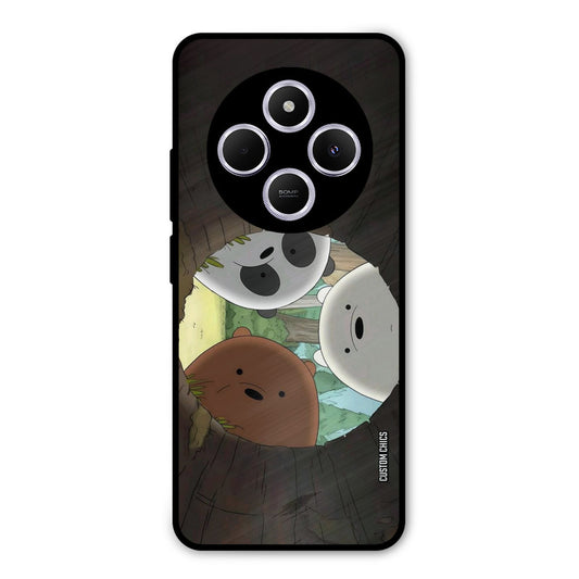 Bear Friends Redmi A4 Mobile Back Cover - Cute PrintShield Case