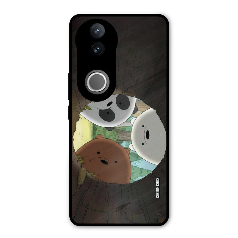 Bear Friends iQOO Z10R Mobile Back Cover - Cute PrintShield Case