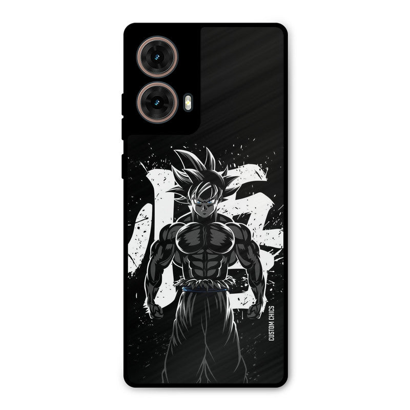 Beast Goku Moto G85 Mobile Back Cover - Anime PrintShield Case