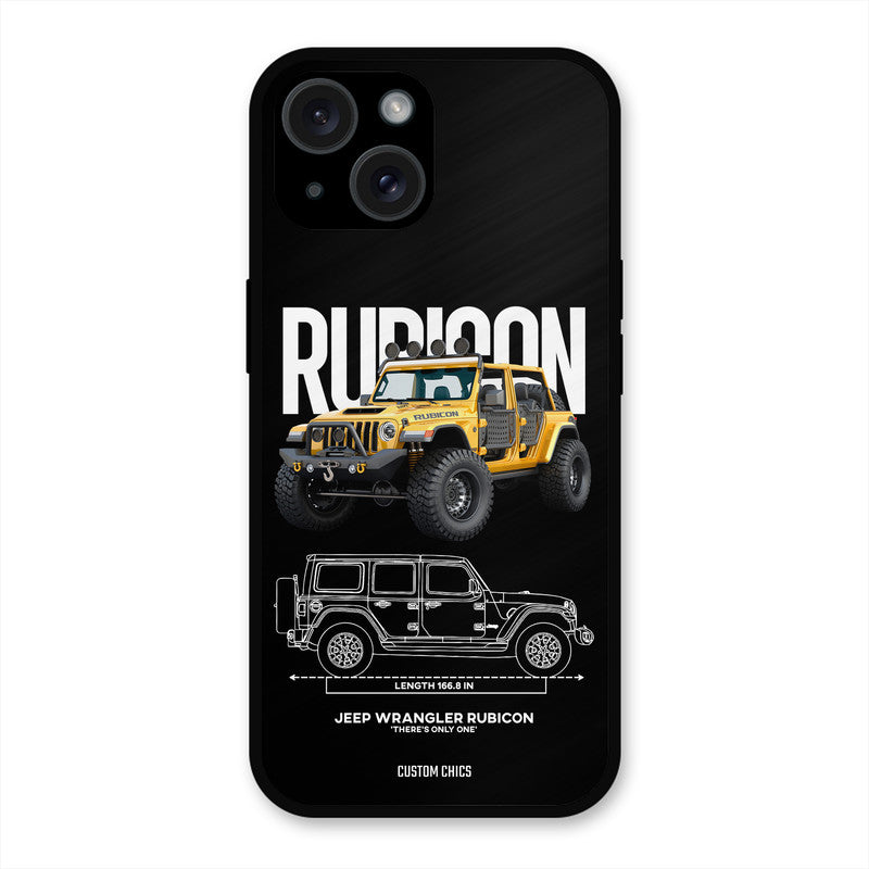 Beast Jeep iPhone 15 Plus Mobile Back Cover - Car&Bike PrintShield Case