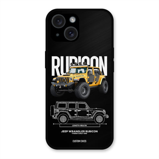 Beast Jeep iPhone 15 Plus Mobile Back Cover - Car&Bike PrintShield Case