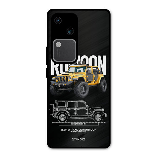 Beast Jeep Vivo V30 Mobile Back Cover - Car&Bike PrintShield Case