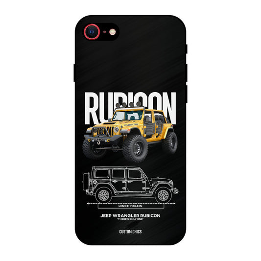 Beast Jeep iPhone SE 2020 Mobile Back Cover - Car&Bike PrintShield Case