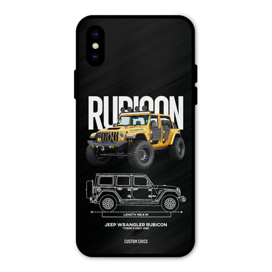 Beast Jeep iPhone X Mobile Back Cover - Car&Bike PrintShield Case