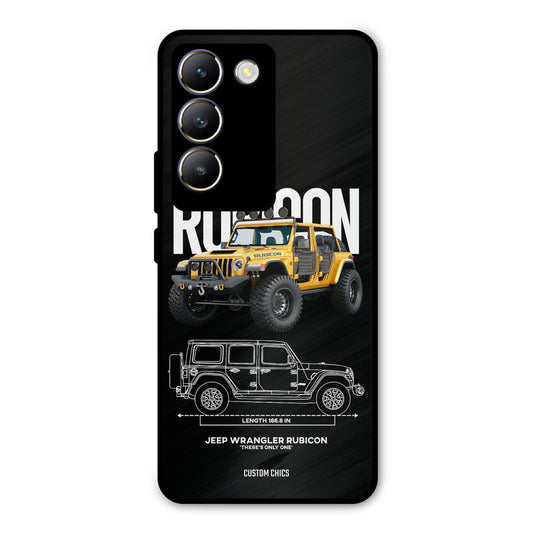 Beast Jeep Vivo Y200e Mobile Back Cover - Car&Bike PrintShield Case