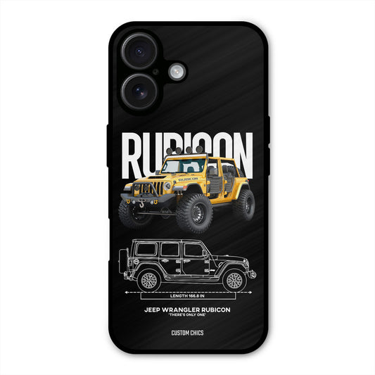 Beast Jeep iPhone 16 Plus Mobile Back Cover - Car&Bike PrintShield Case