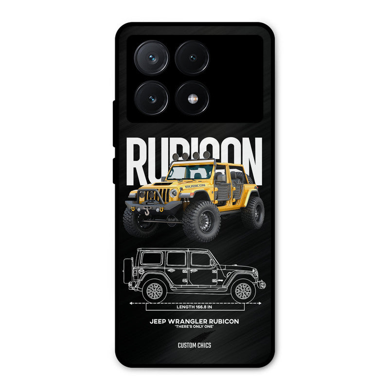 Beast Jeep Poco X6 Pro Mobile Back Cover - Car&Bike PrintShield Case