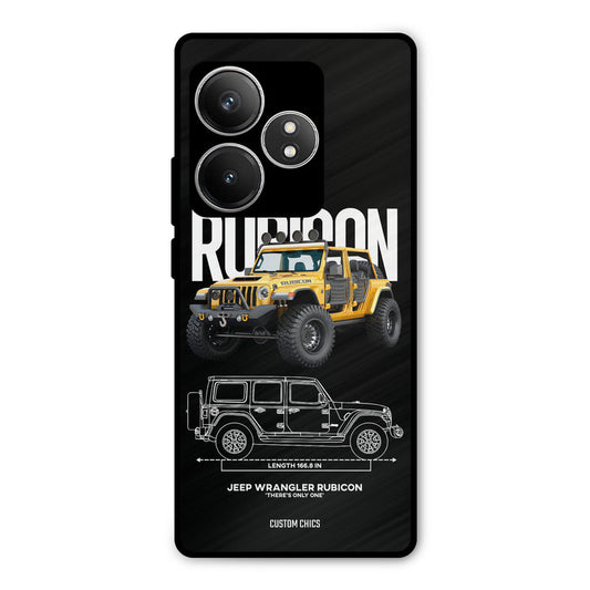 Beast Jeep Realme GT 6T Mobile Back Cover - Car&Bike PrintShield Case