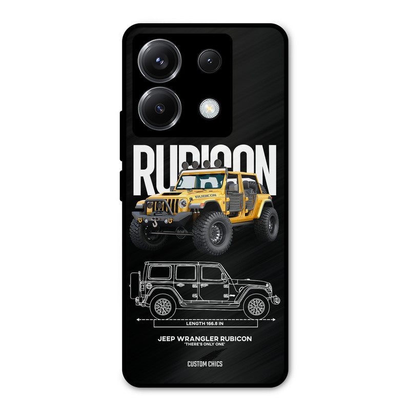 Beast Jeep Poco X6 Mobile Back Cover - Car&Bike PrintShield Case