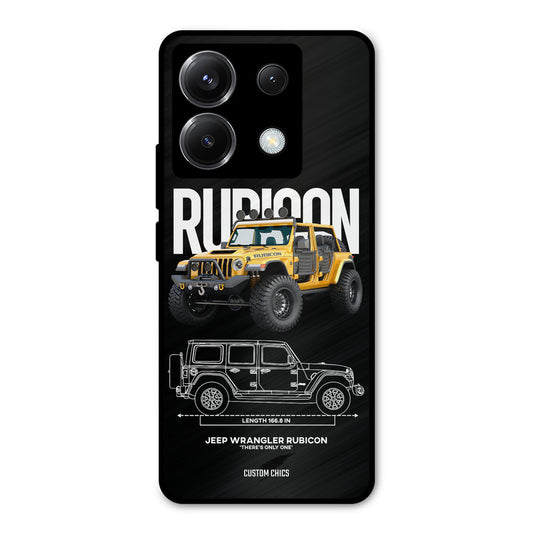 Beast Jeep Poco X6 Mobile Back Cover - Car&Bike PrintShield Case