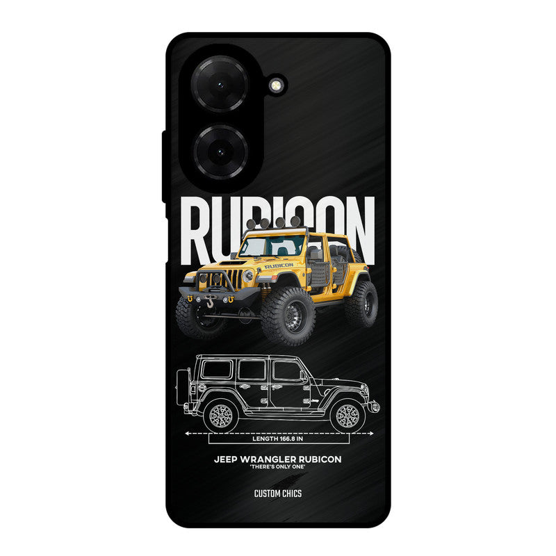 Beast Jeep Poco C71 Mobile Back Cover - Car&Bike PrintShield Case