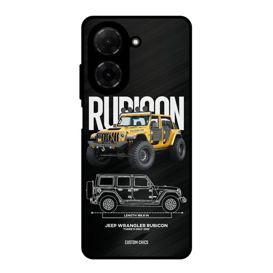 Beast Jeep Poco C71 Mobile Back Cover - Car&Bike PrintShield Case