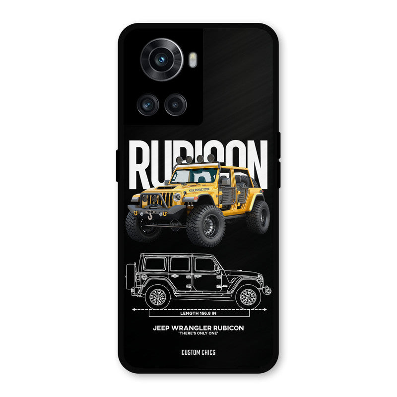 Beast Jeep OnePlus 10R Mobile Back Cover - Car&Bike PrintShield Case