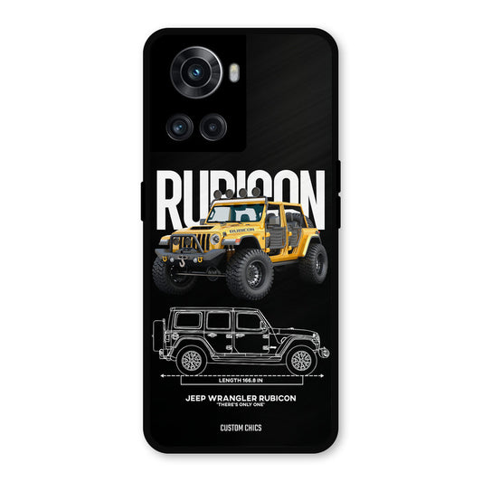 Beast Jeep OnePlus 10R Mobile Back Cover - Car&Bike PrintShield Case