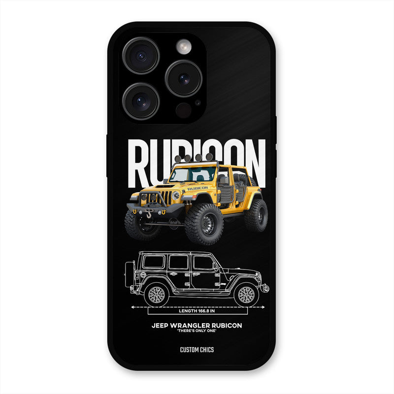 Beast Jeep iPhone 15 Pro Mobile Back Cover - Car&Bike PrintShield Case