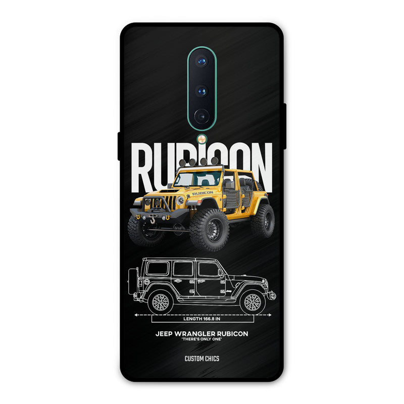 Beast Jeep Oneplus 8 Mobile Back Cover - Car&Bike PrintShield Case