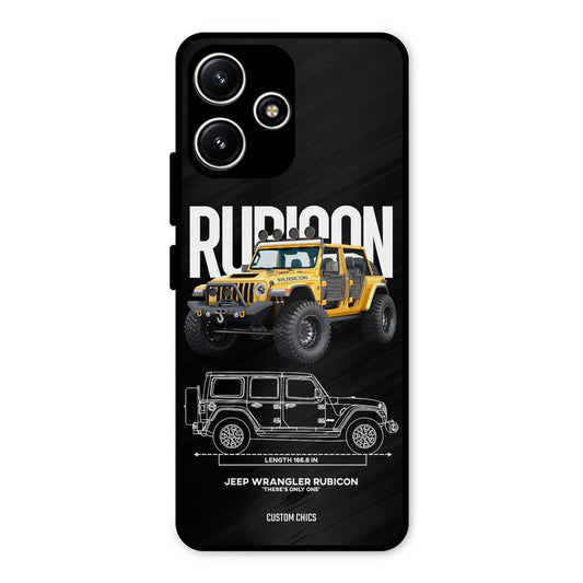 Beast Jeep Redmi 12 5G Mobile Back Cover - Car&Bike PrintShield Case