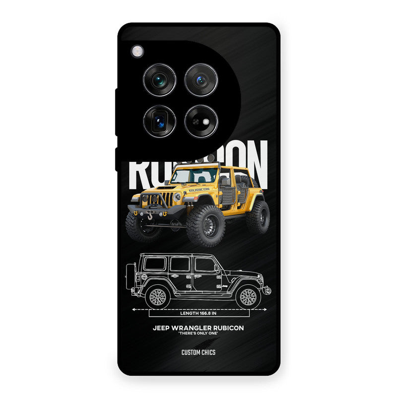 Beast Jeep OnePlus 12 Mobile Back Cover - Car&Bike PrintShield Case