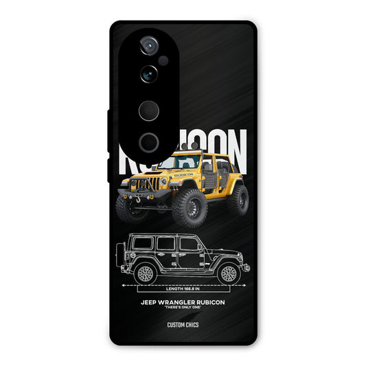 Beast Jeep Vivo V40 Mobile Back Cover - Car&Bike PrintShield Case