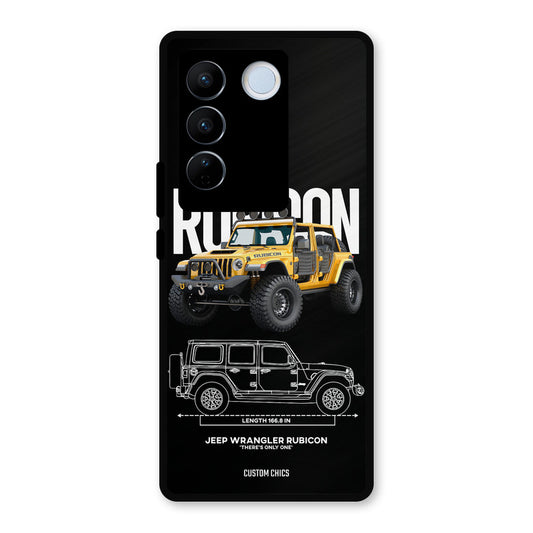 Beast Jeep Vivo V27 Pro Mobile Back Cover - Car&Bike PrintShield Case